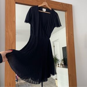 Maison123 Paris Chic Navy Blue Dress